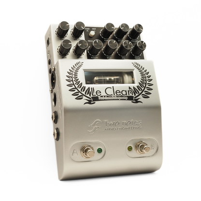 Two Notes Audio Engineering Le Clean Dual-Channel Tube Preamp Effects Pedal