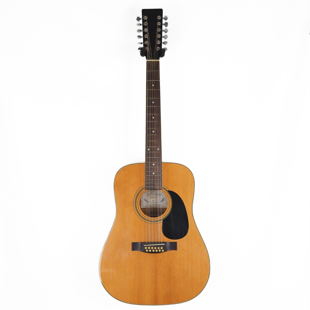 Vintage Alvarez D-12 12-String Acoustic Guitar
