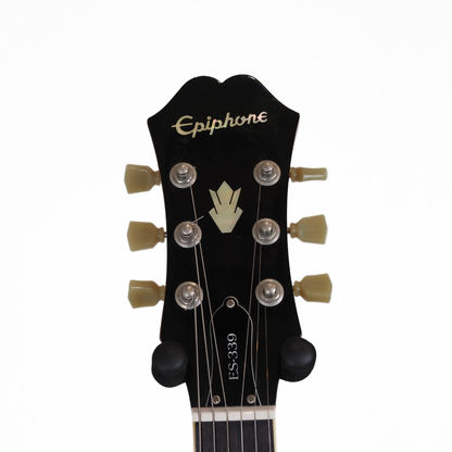 2012 Epiphone 339 Pro Hollow-Body Modified Electric Guitar in Natural FInish