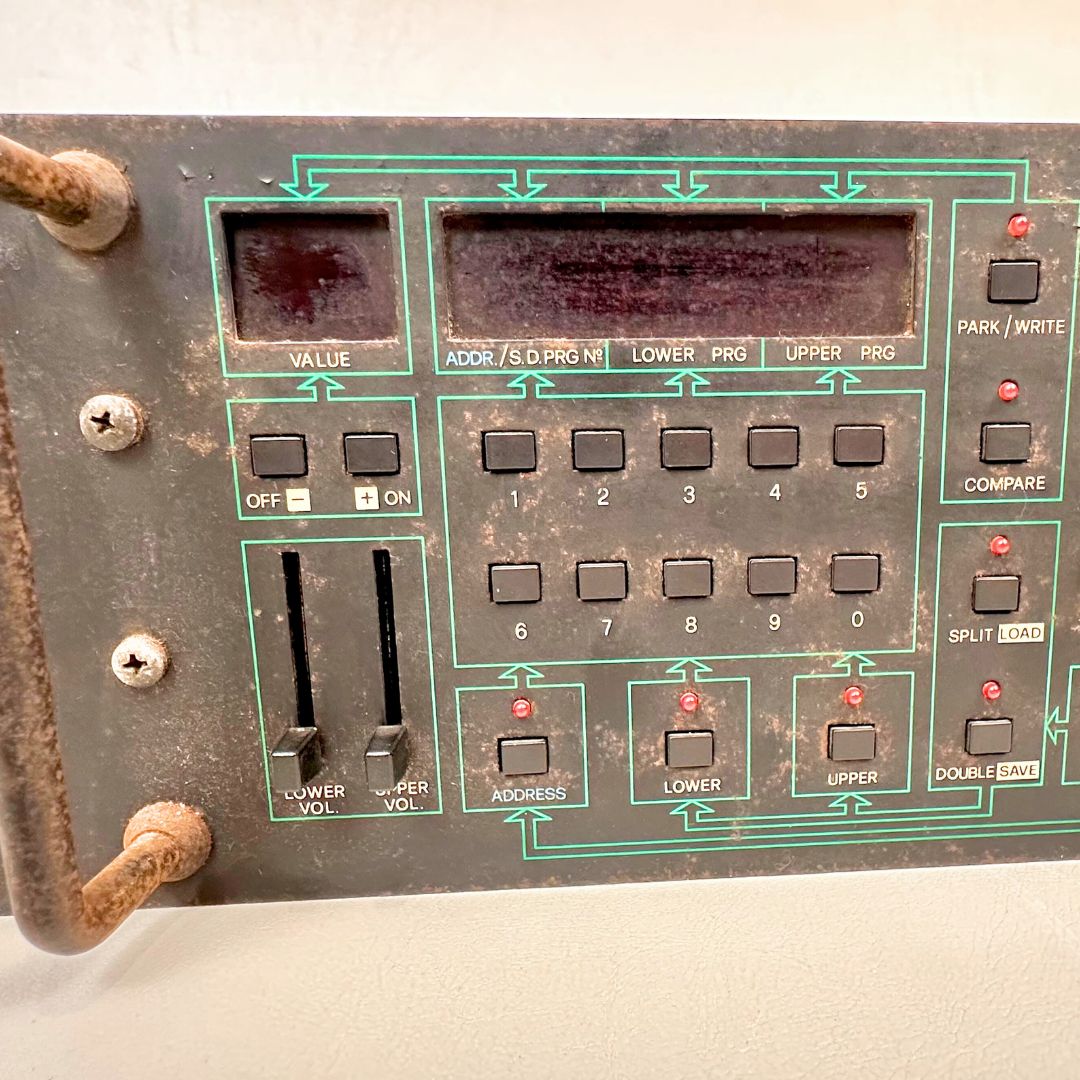 1980s Crumar Bit 01 Expander Rack Mounted Synthesiser