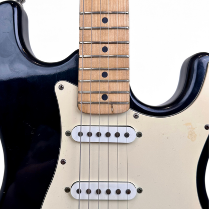 Rockwood by Hohner LX-90L Stratocaster-Style Electric Guitar in Gloss Black