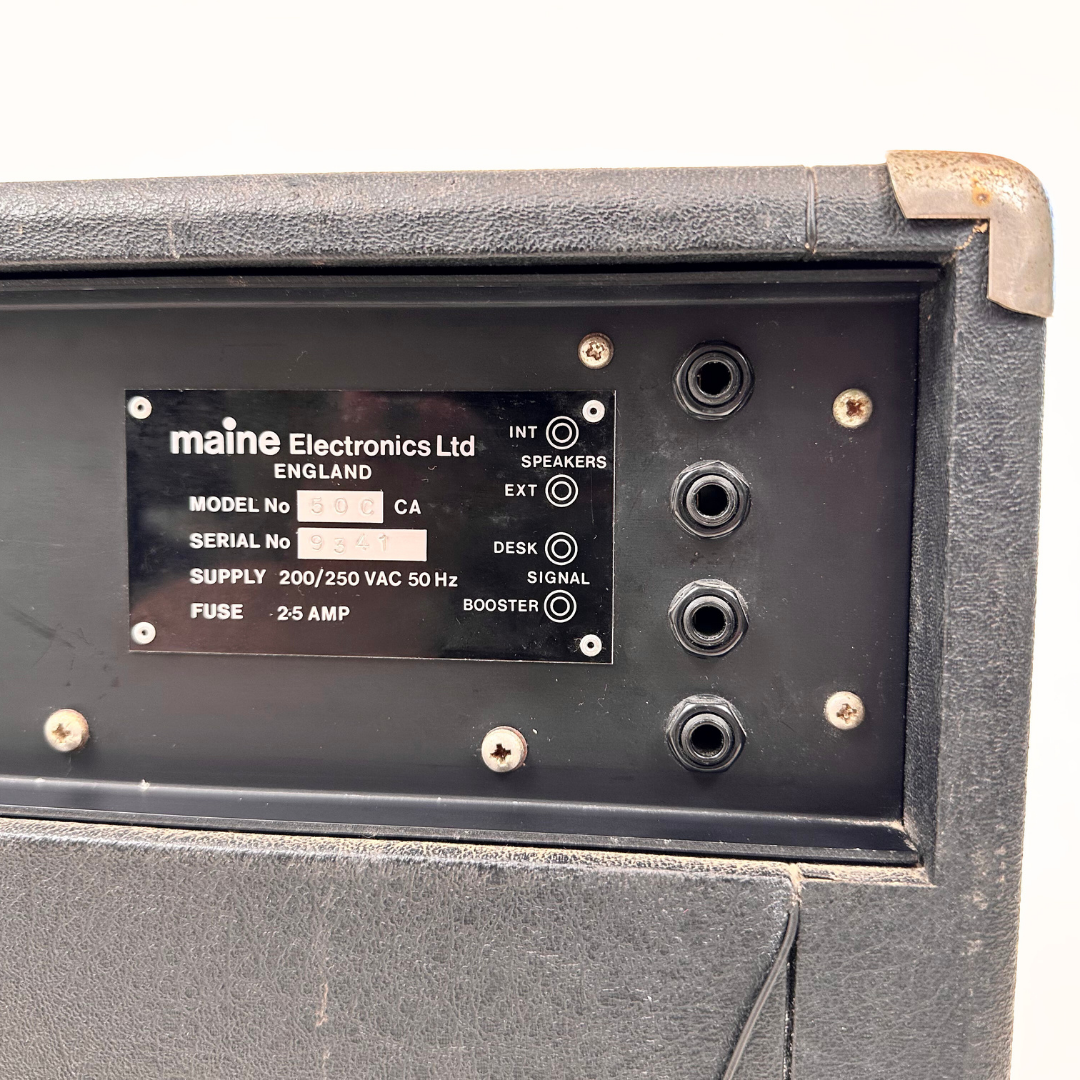Maine 50C Club 50W Solid-State Guitar Combo Amplifier