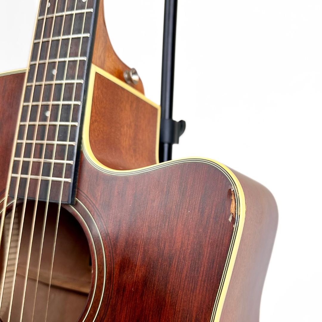 2014 Ibanez Artwood AW250ECE-RTB Acoustic-Electric Guitar