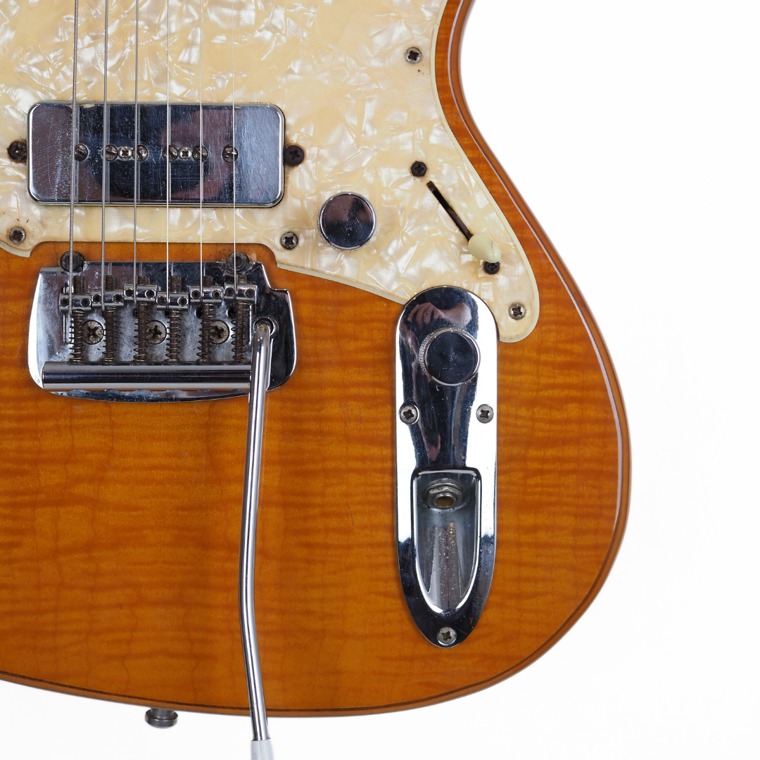 1995 Ibanez Talman TC820FM MIJ Electric Guitar in Butterscotch Transparent
