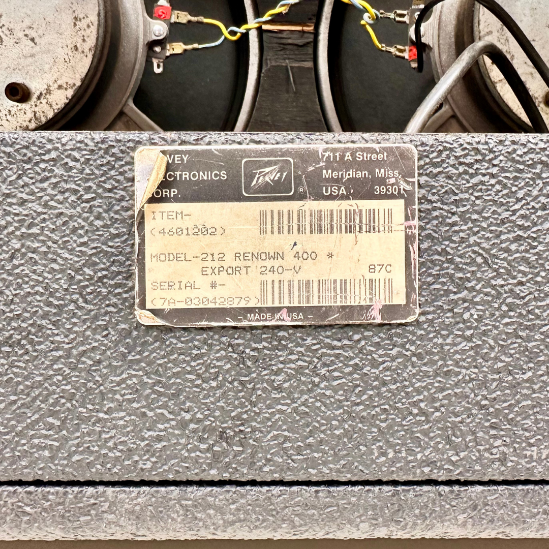 Peavey Renown 400 2x12“ Solid-State Guitar Combo Amplifier