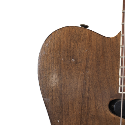 Fernandes TEJ-style Telecaster Electric Guitar with Custom Brown Natural Finish