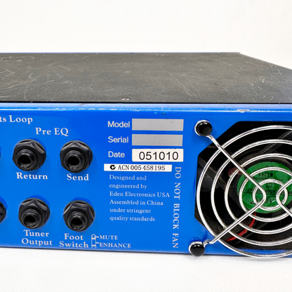 Eden Nemesis NA-650 Bass Amplifier Head