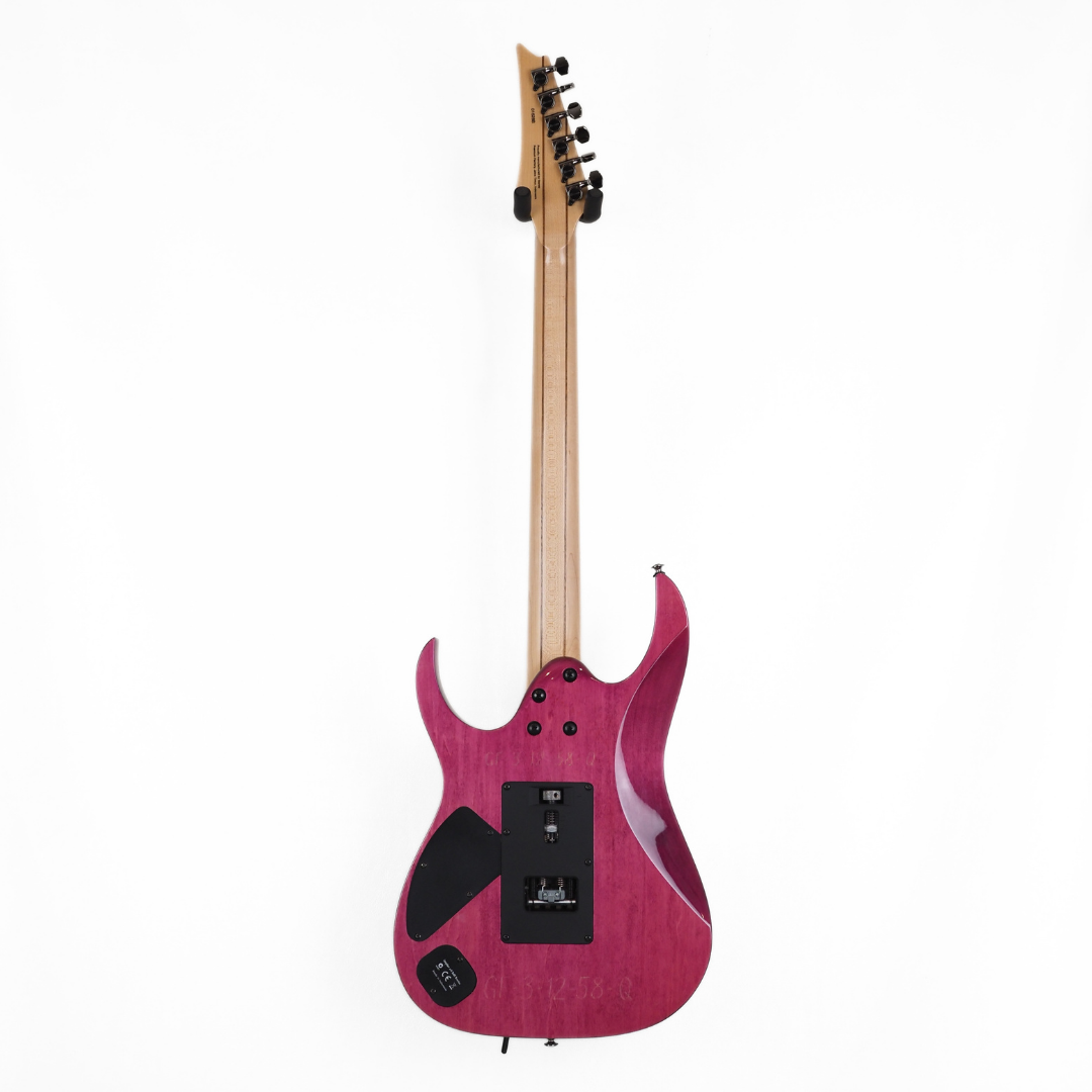 2011 Ibanez RG870QMZ Premium Electric Guitar in High-Voltage Violet