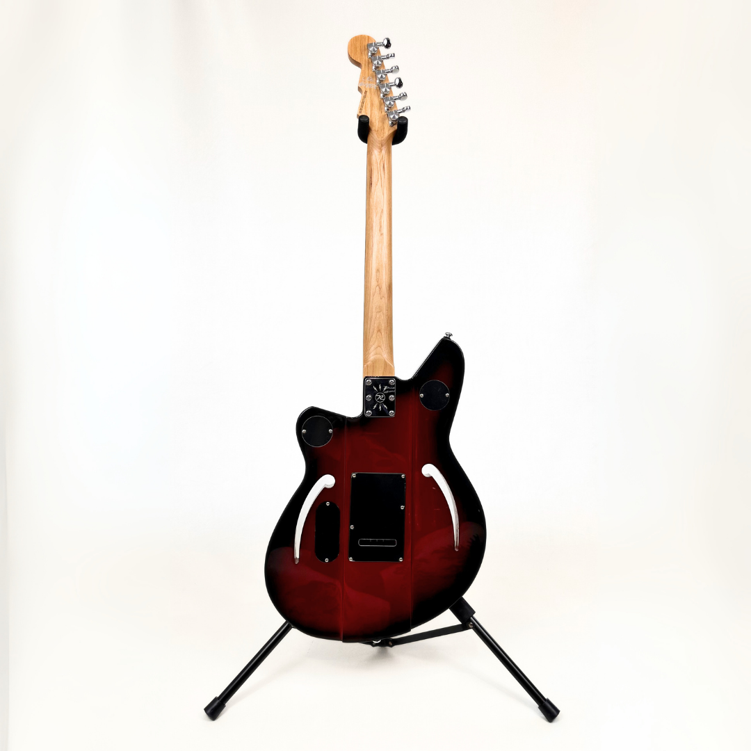 Reverend Airsonic W Electric Guitar in Metallic Red Burst