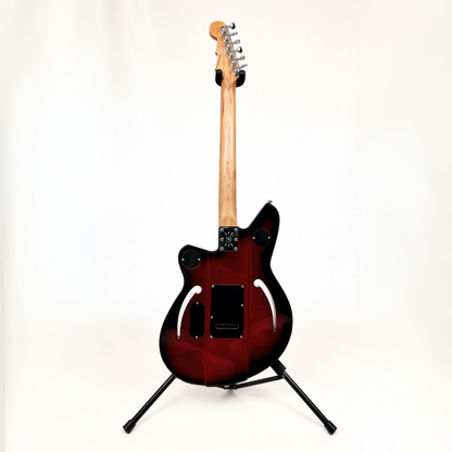 Reverend Airsonic W Electric Guitar in Metallic Red Burst