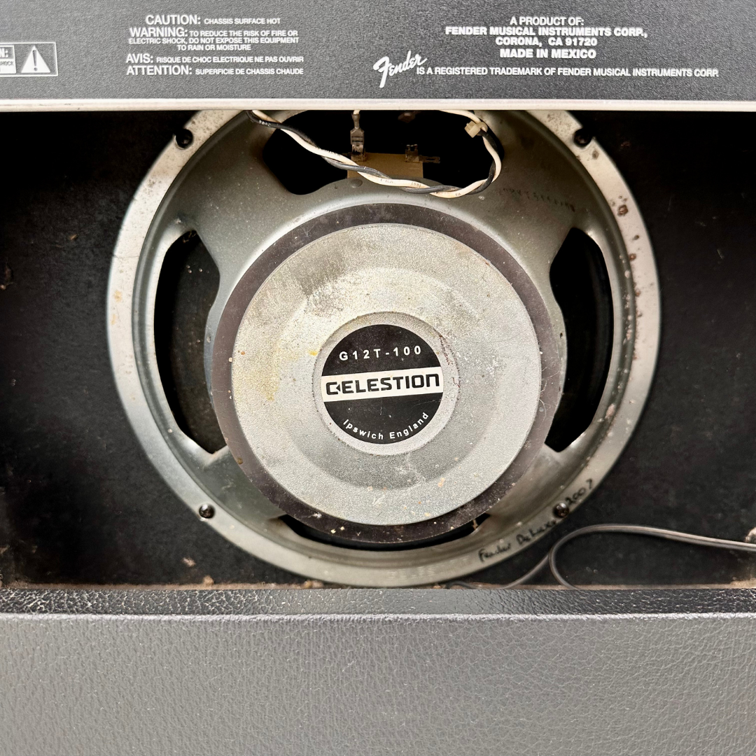 Fender Deluxe 90 PR 402 Solid State 1x12 Combo Guitar Amplifier