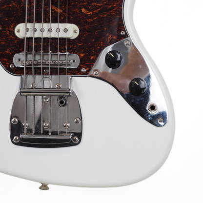 2014 Squier 'Vintage Modified' Bass VI Electric Guitar in Olympic White