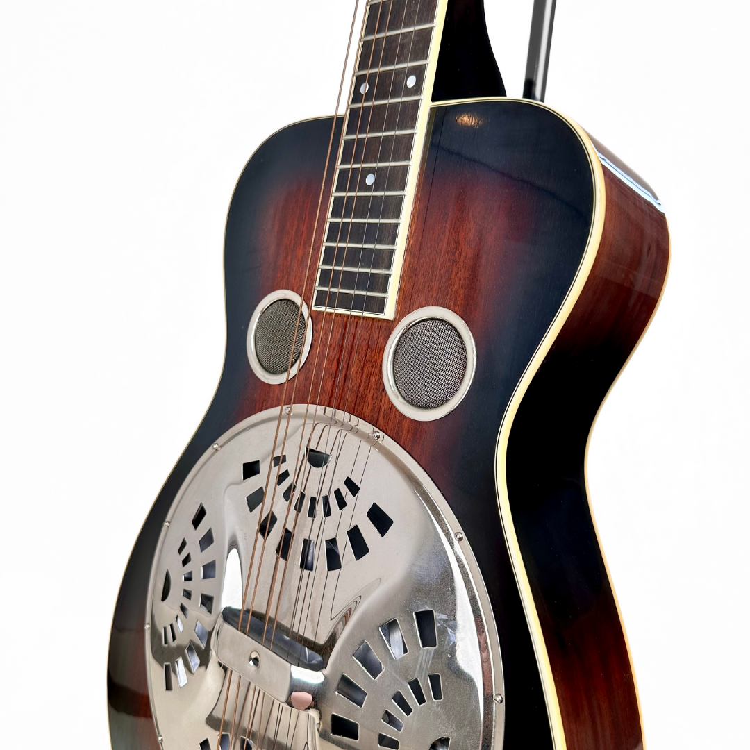 Recording King RR-36S-VS Maxwell Square Neck Resonator Lap Steel Guitar in Vintage Sunburst