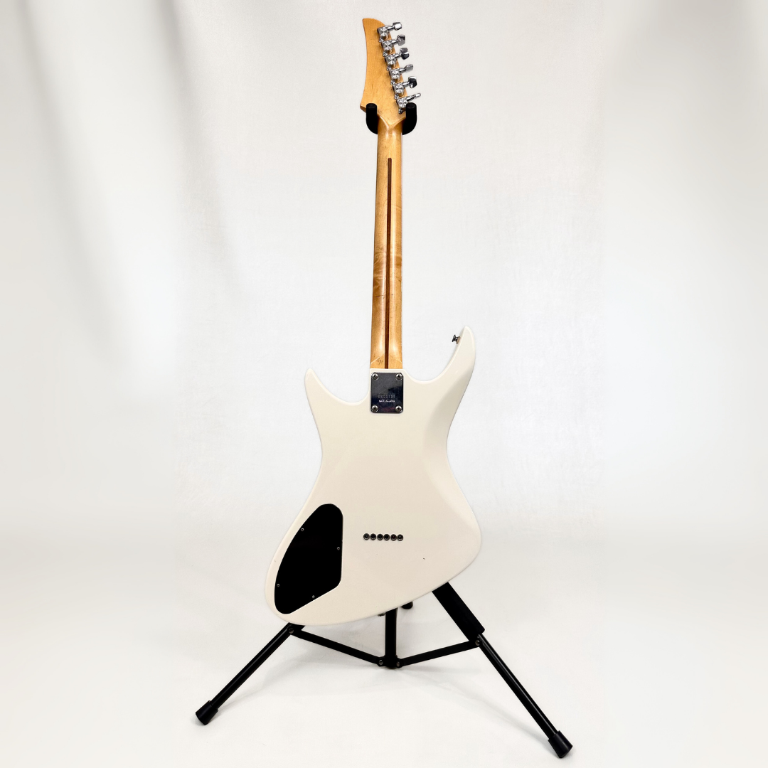 1980s Quest Atak 2 Electric Guitar in Vintage White