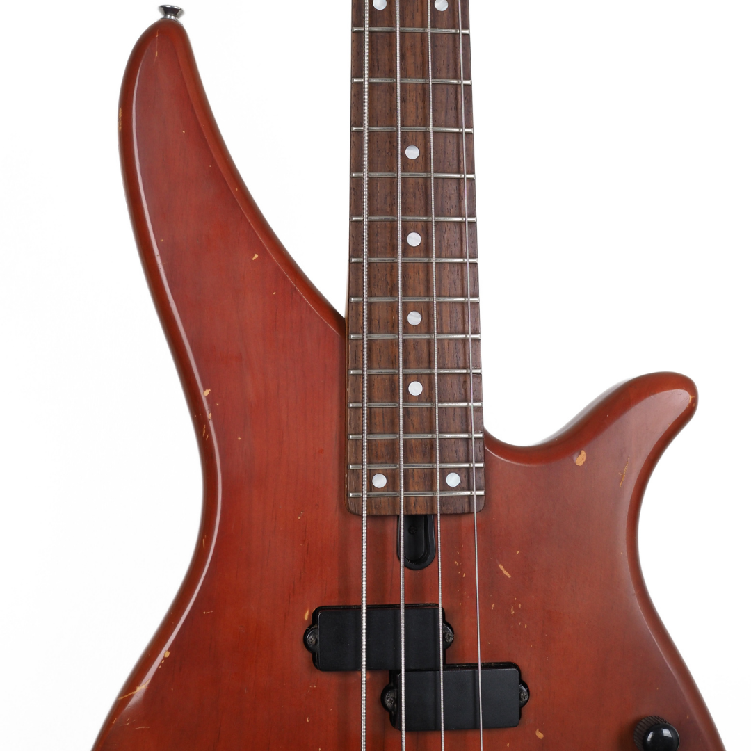 Yamaha RBX260 Electric Bass Guitar in Transparent Amber