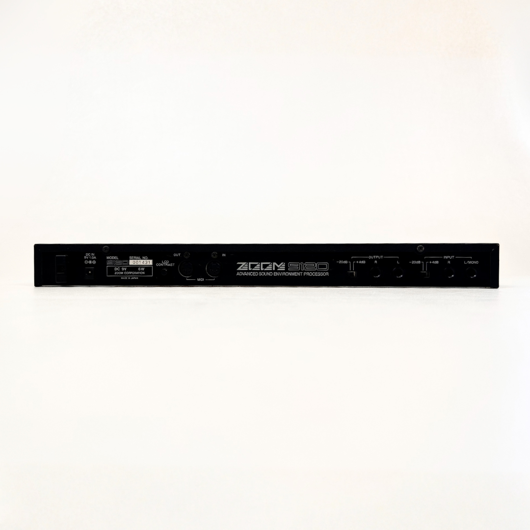 ZOOM 9120 Advanced Sound Environment Processor Rack Mounted Digital Effects & Reverb Unit
