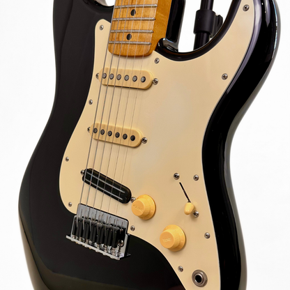 1983 Dan Smith Era Fender Stratocaster Electric Guitar in Gloss Black (Upgraded & Modified)