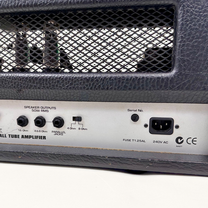 Ashton Viper 50 VP50H Valve Guitar Amplifier Head