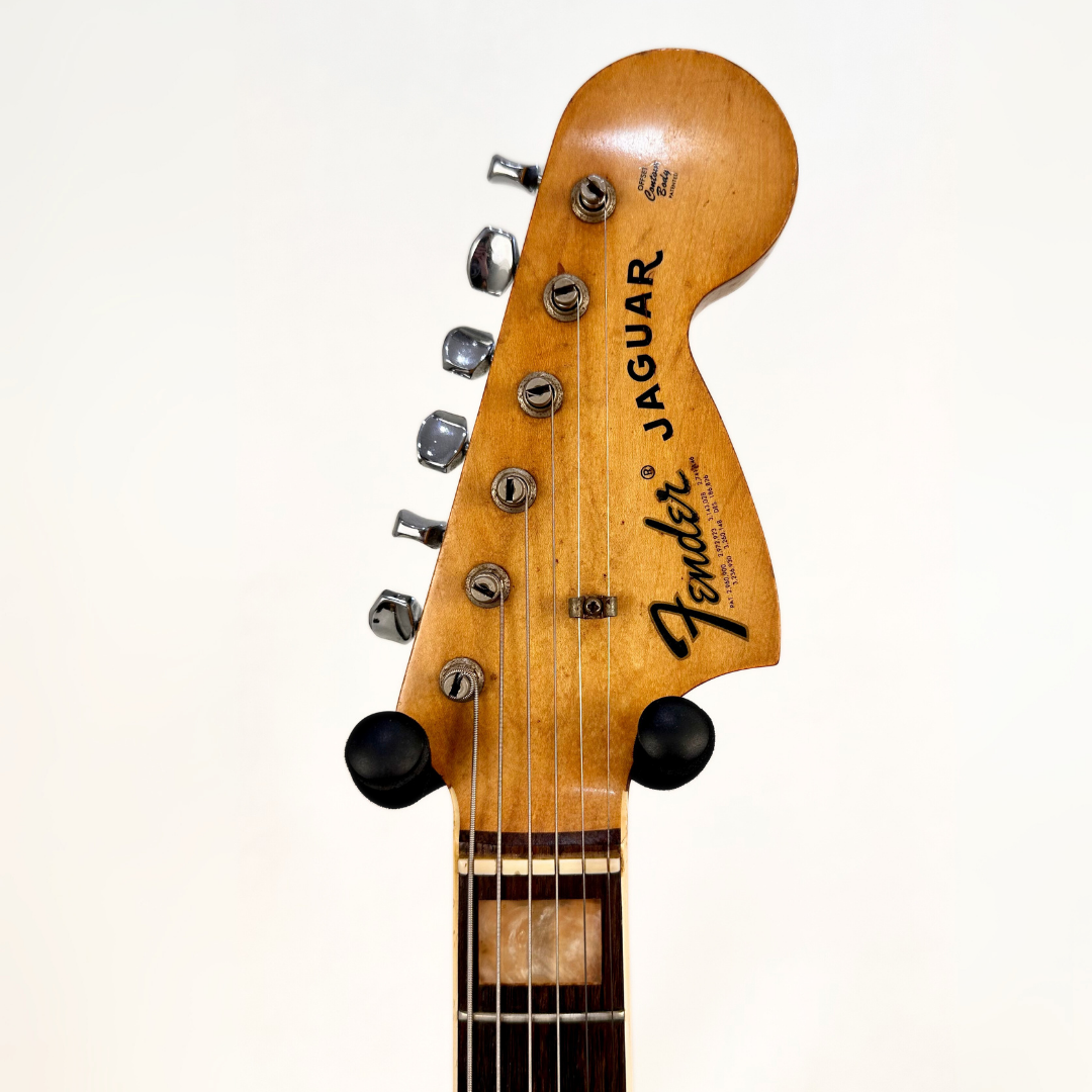 1969 Fender Jaguar Electric Guitar in Sunburst