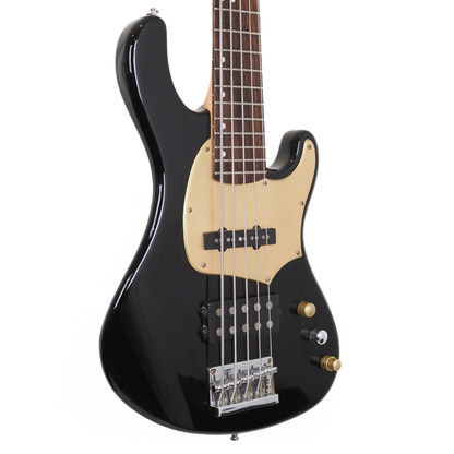 2010 Cort GB35A 5-String Electric Bass Guitar in Black