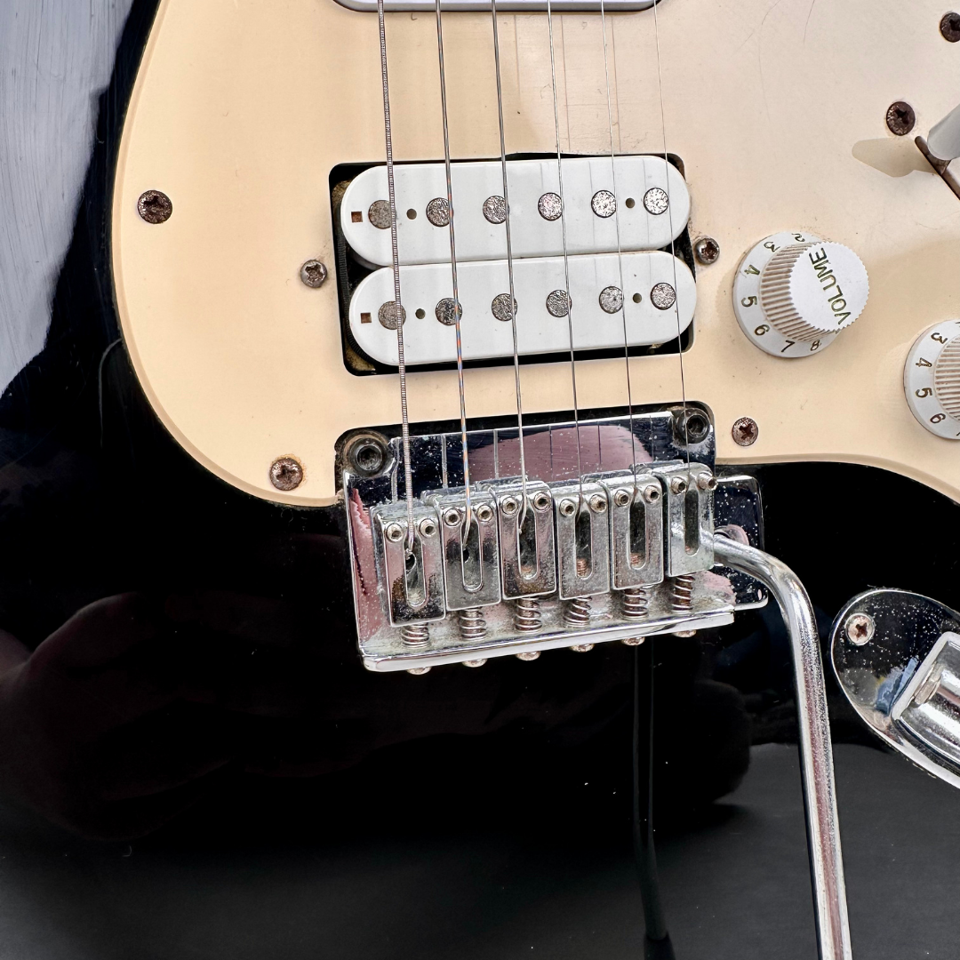 2006 Cort G Series Stratocaster-Style Electric Guitar in Gloss Black