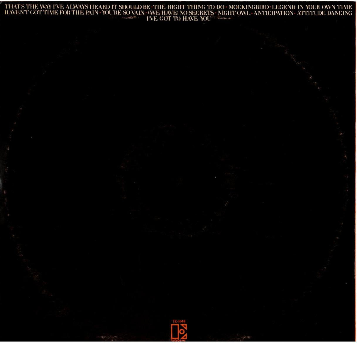 Carly Simon - The Best Of (Vinyl, LP, Compilation, Stereo)