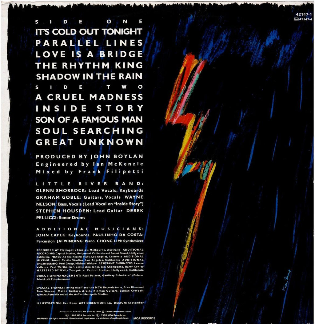 Little River Band – Monsoon (Vinyl, LP, Album, Stereo)