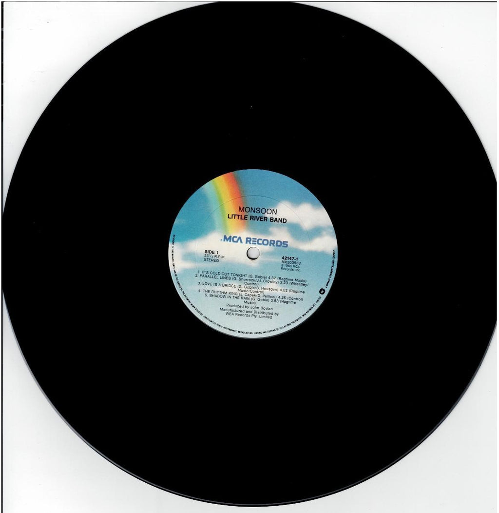 Little River Band – Monsoon (Vinyl, LP, Album, Stereo)