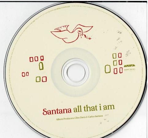 Santana – All That I Am (CD, Album)