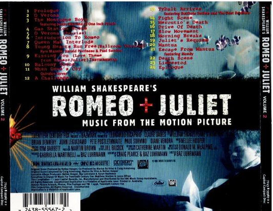 Various – William Shakespeare's Romeo + Juliet: Music From The Motion Picture - Volume 2 (CD, Album)
