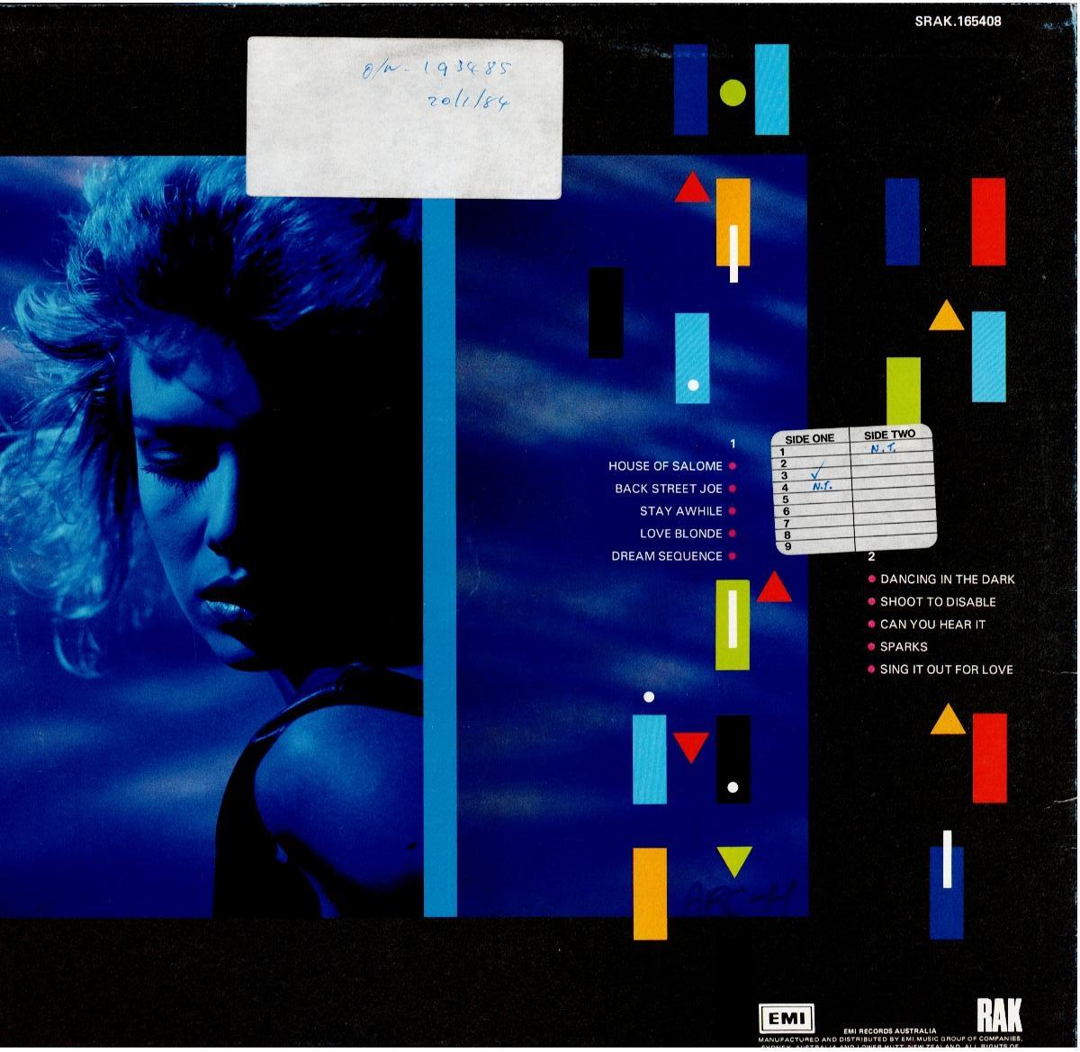 Kim Wilde – Catch As Catch Can (Vinyl, LP, Album, Promo)