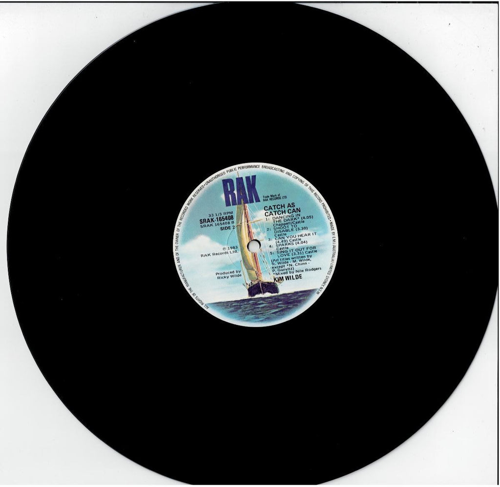 Kim Wilde – Catch As Catch Can (Vinyl, LP, Album, Promo)