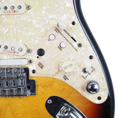 2010 Fender Stratocaster with Roland GK-2 'Roland-Ready' Pickup Electric Guitar in Sunburst