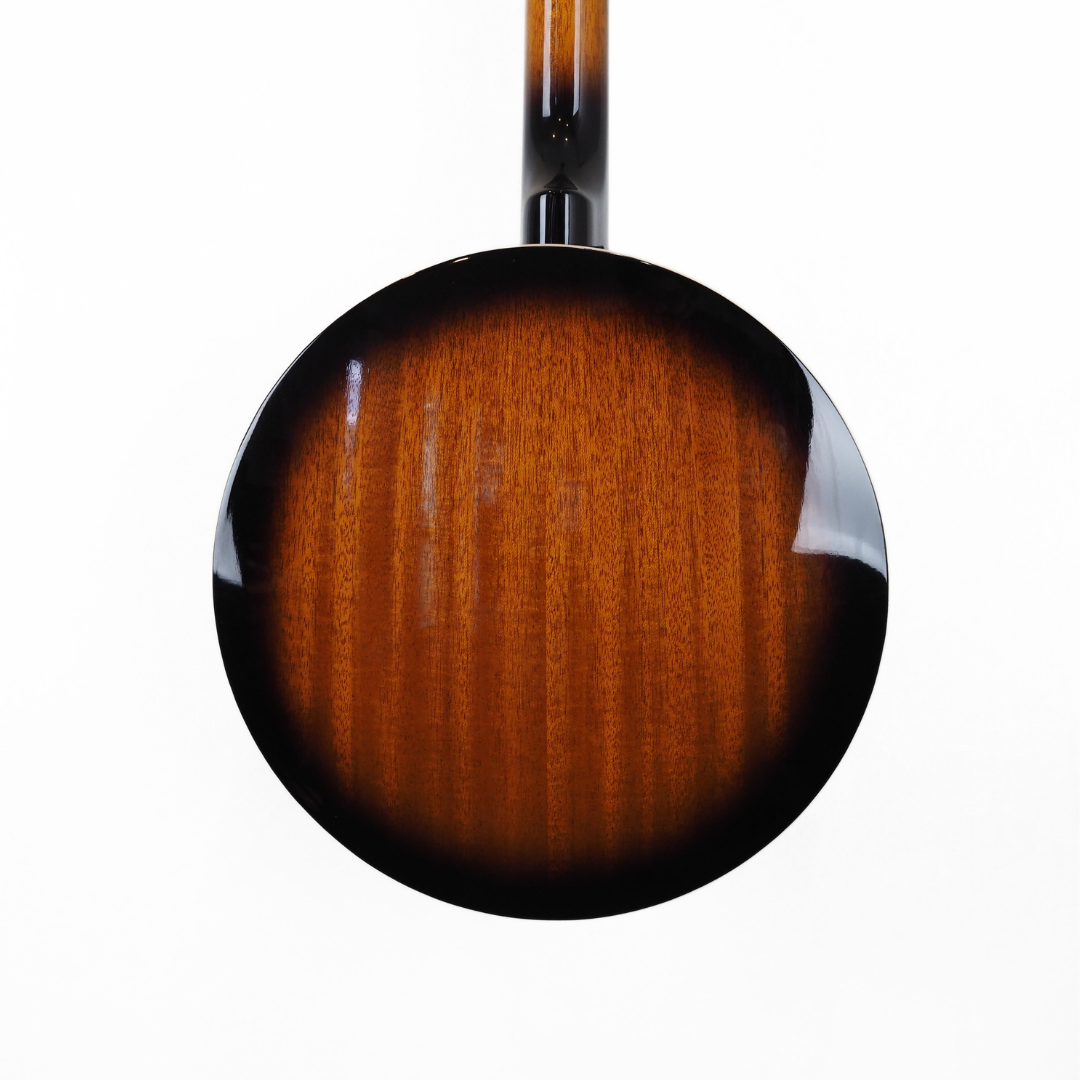 J. Reynolds JBJ245 5-String Banjo with Resonator in 2-Tone Sunburst (24-Brackets)