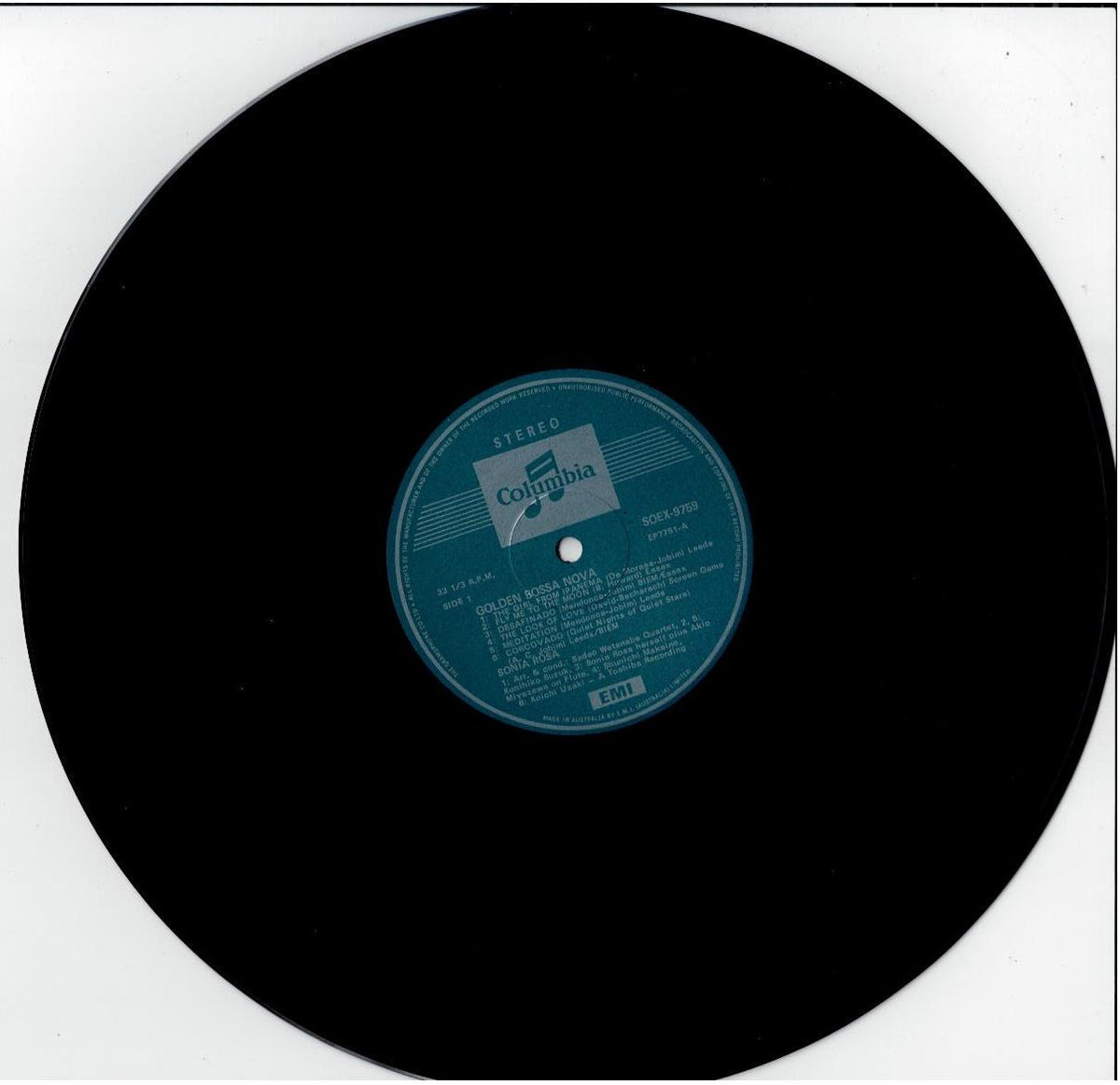 Sonia Rosa – Golden Bossa Nova (Vinyl, LP, Album, Reissue, Stereo)