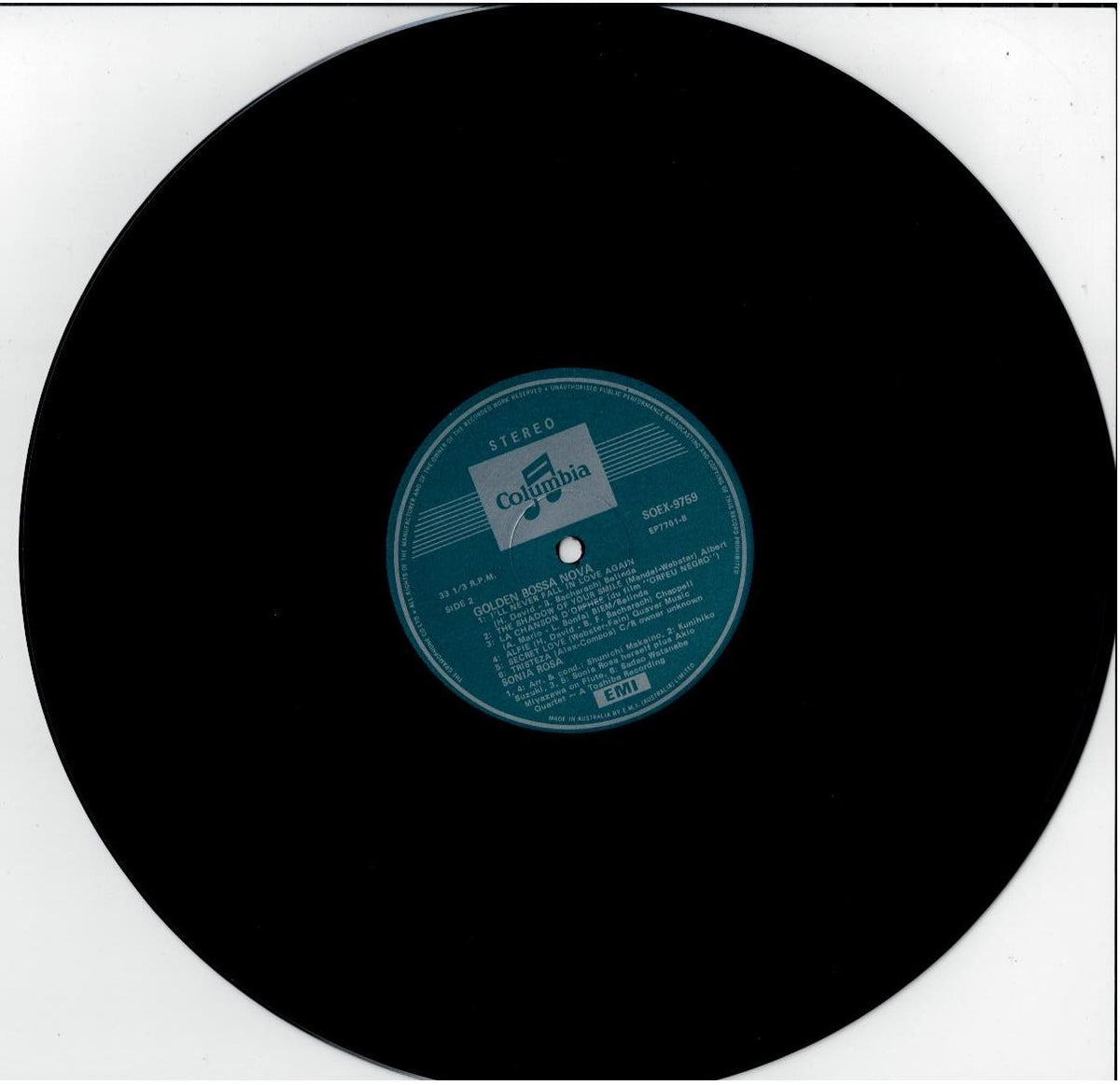 Sonia Rosa – Golden Bossa Nova (Vinyl, LP, Album, Reissue, Stereo)