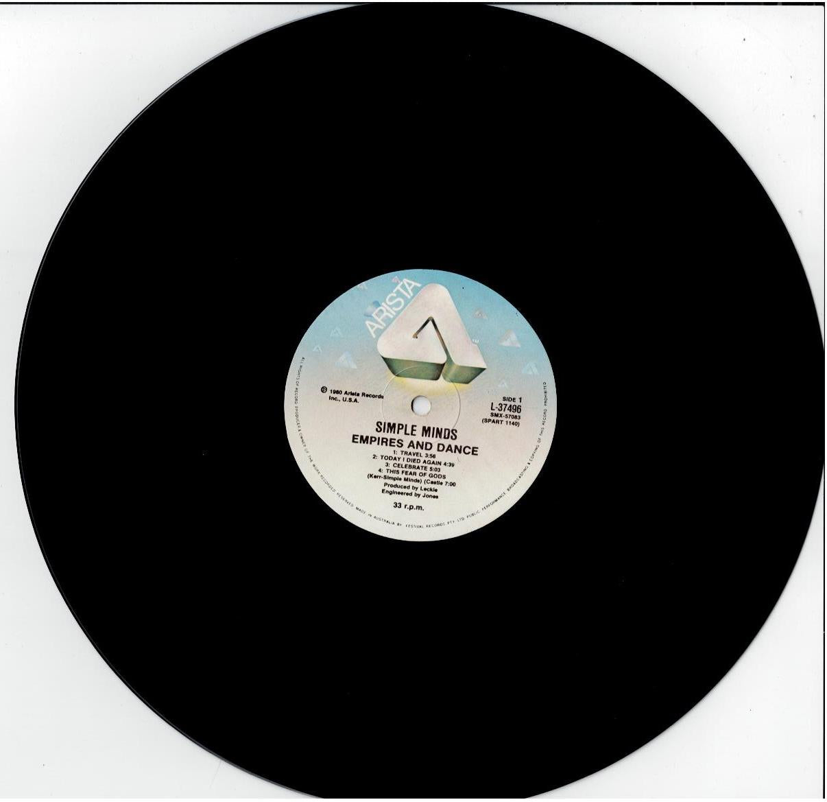 Simple Minds – Empires And Dance (Vinyl, LP, Album)