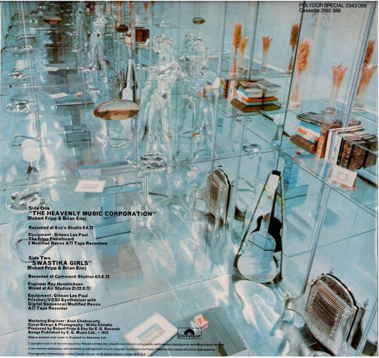 Fripp & Eno – (No Pussyfooting) (Vinyl, LP, Album, Reissue)