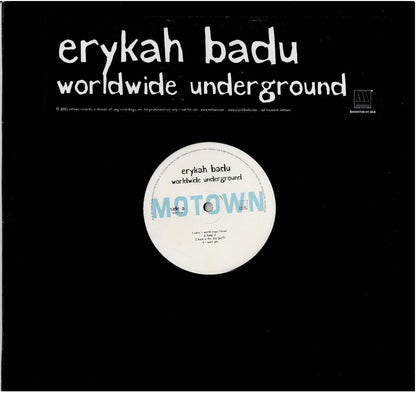 Erykah Badu – Worldwide Underground (Vinyl, LP, Album, Promo)