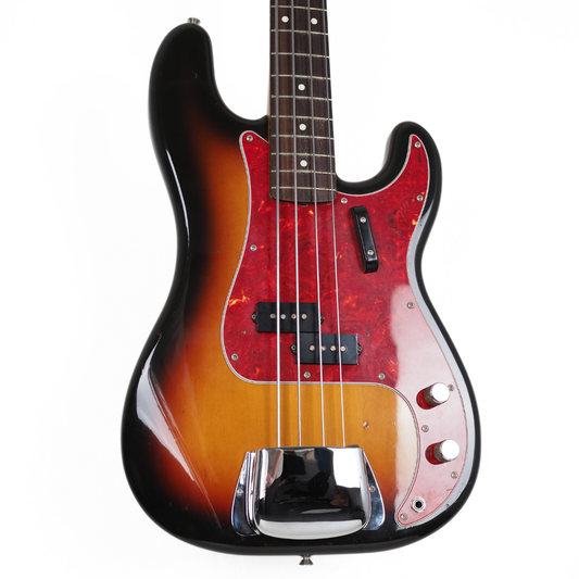 1993 Fender MIJ Precision Bass Guitar in 3-Tone Sunburst