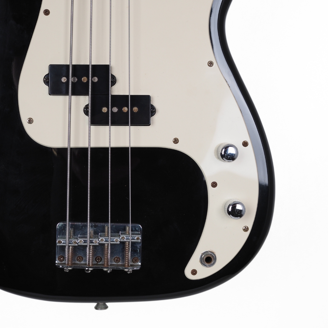 Phoenix Precision Bass Guitar in Gloss Black