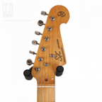 SX ALD2H3TS Alder Semi-Hollowbody SC-Style Electric Guitar in Tobacco Sunburst