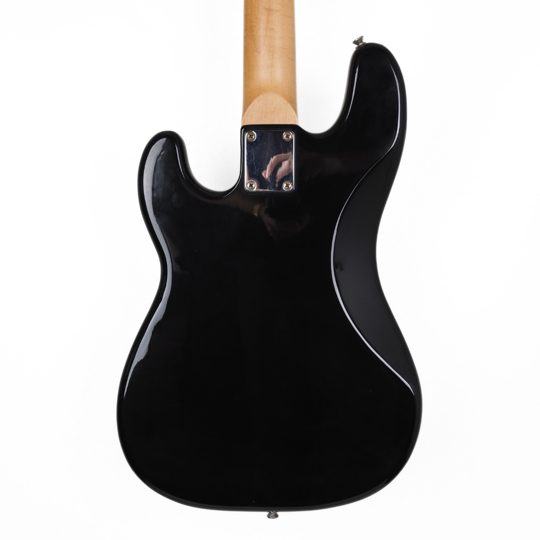 Phoenix Precision Bass Guitar in Gloss Black