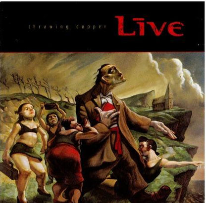 Live – Throwing Copper (CD, Album, Disctronics B)