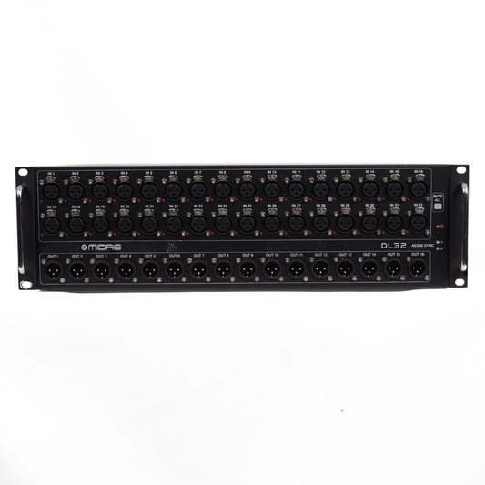 MIDAS DL32 Digital Stagebox 32-Channel In/16-Channel Out Interface Rack Mounted Unit