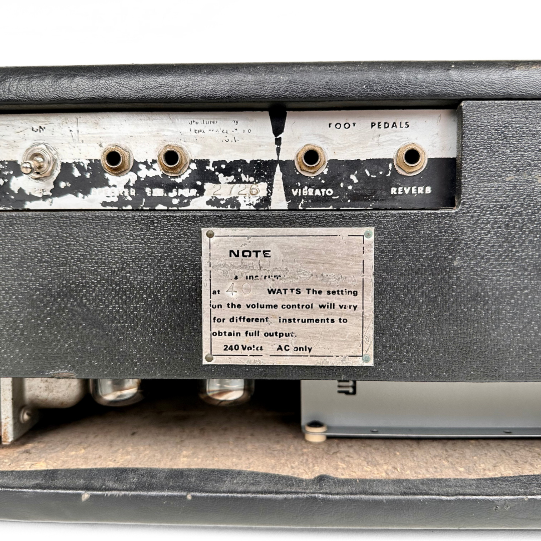 Fi-Sonic 40GR Vintage Valve Guitar Amplifier Head