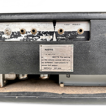 Fi-Sonic 40GR Vintage Valve Guitar Amplifier Head