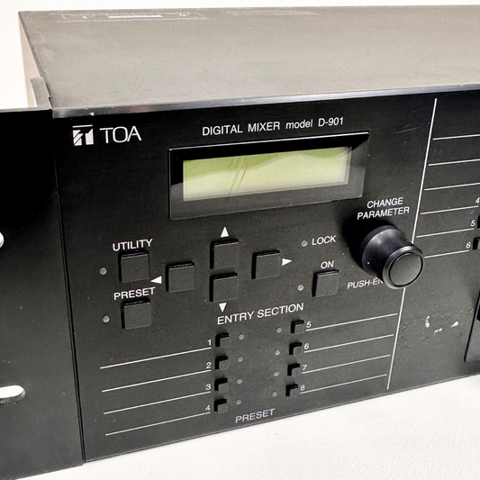 TOA D-901 Digital Mixer Rack Mounted Unit