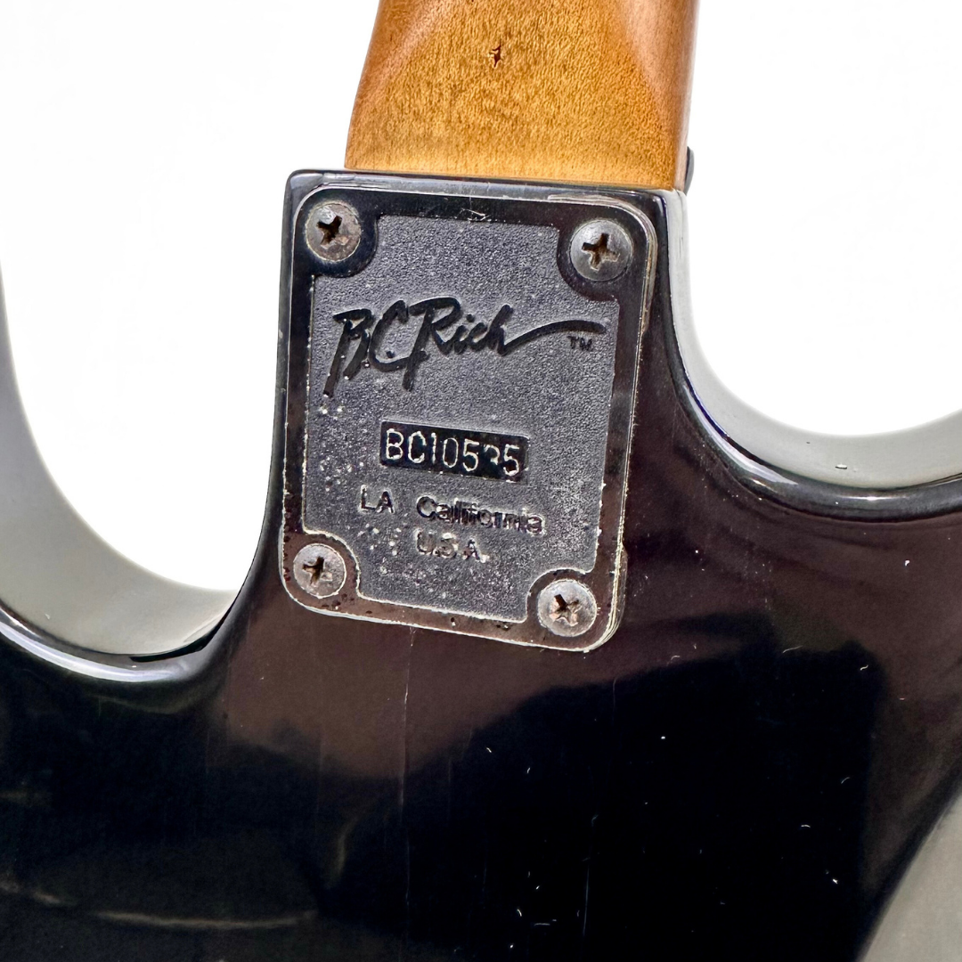 B.C. Rich ST-III Electric Guitar in Gloss Black