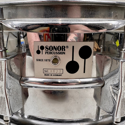 Sonor D471 Chrome Over Brass 14x5 Snare Drum